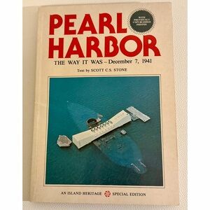 Pearl Harbor Dec 7 1941 Island Heritage 1986 WWII Illustrated History Book